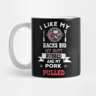 BBQ Grilling big racks and rubbed butt Mug